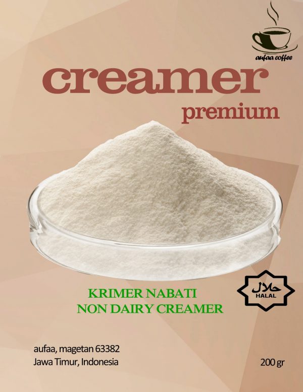 CREAMER PREMIUM - NON DAIRY CREAMER aufaa krimer bubuk minuman dan makanan - Gambar 2