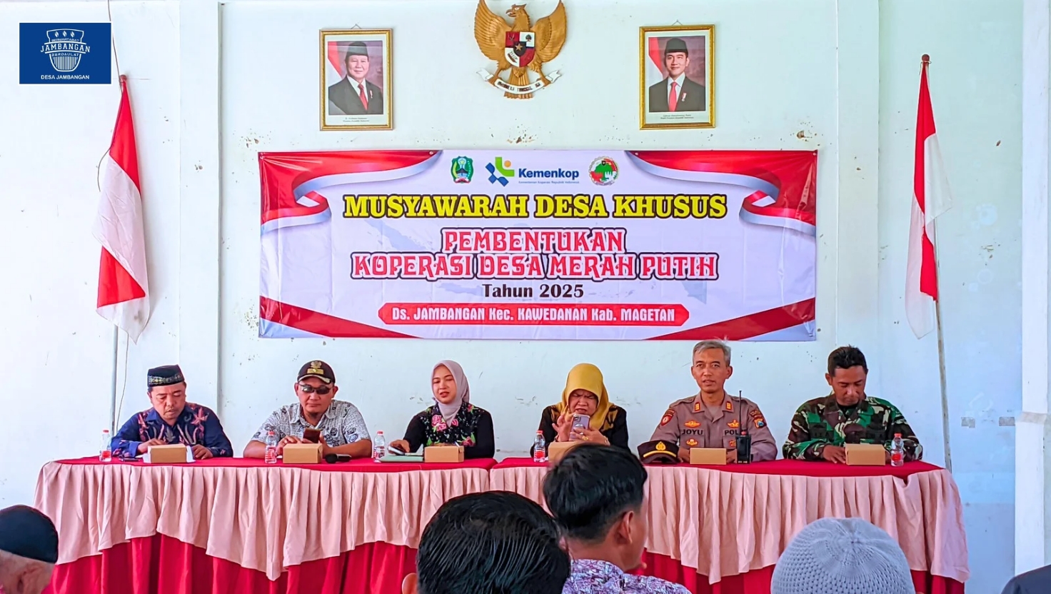 Pembentukan Koperasi Merah Putih Desa Jambangan Magetan